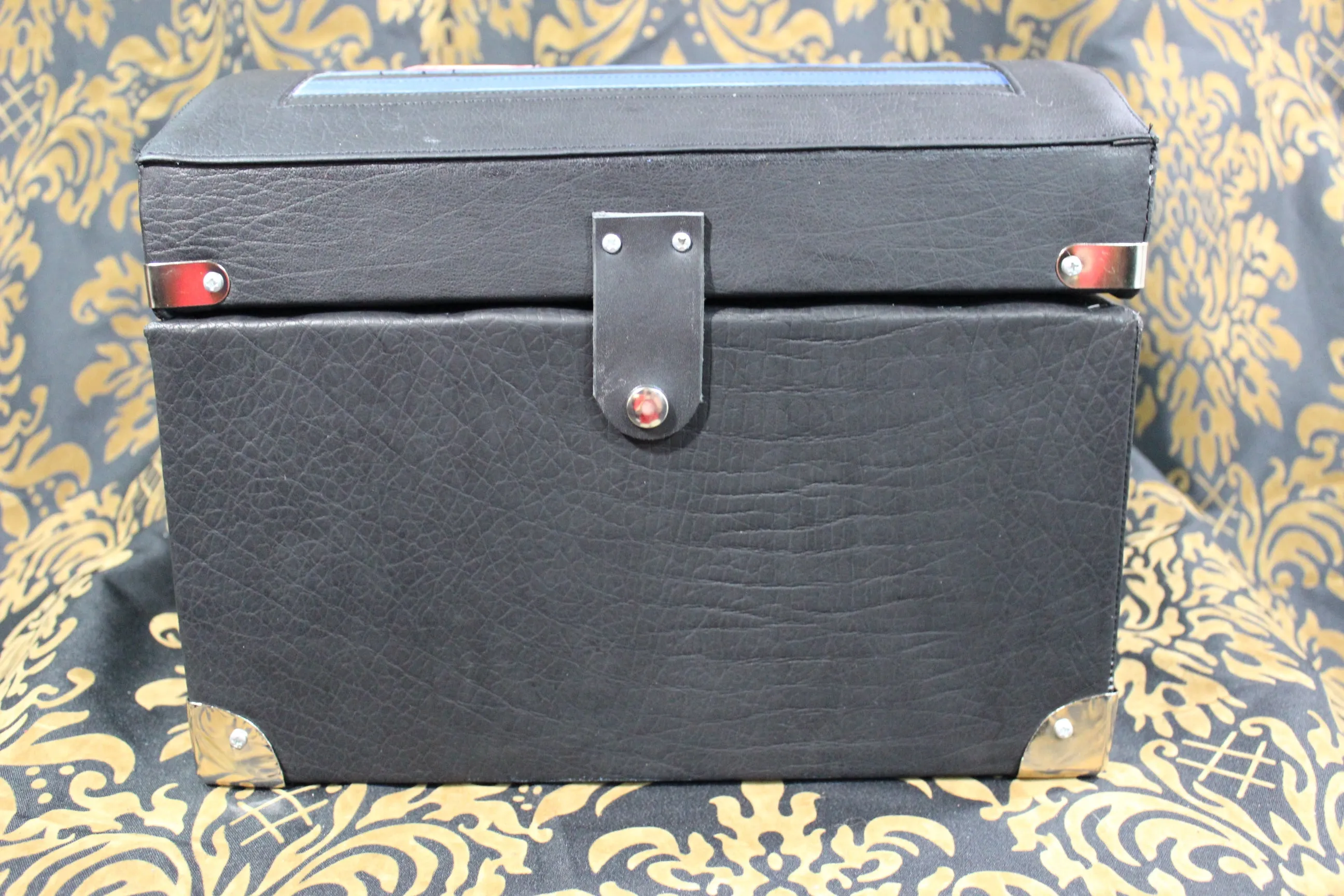 Leather Bound Treasure Chest (Leather Pride Flag)