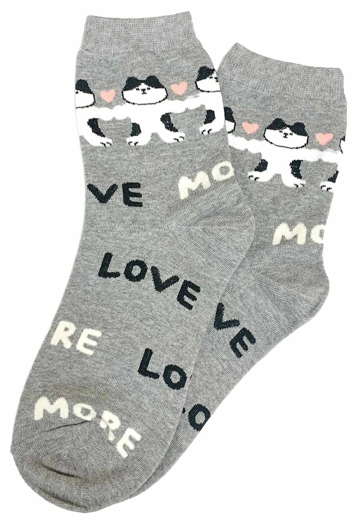 Love More Socks - Panda