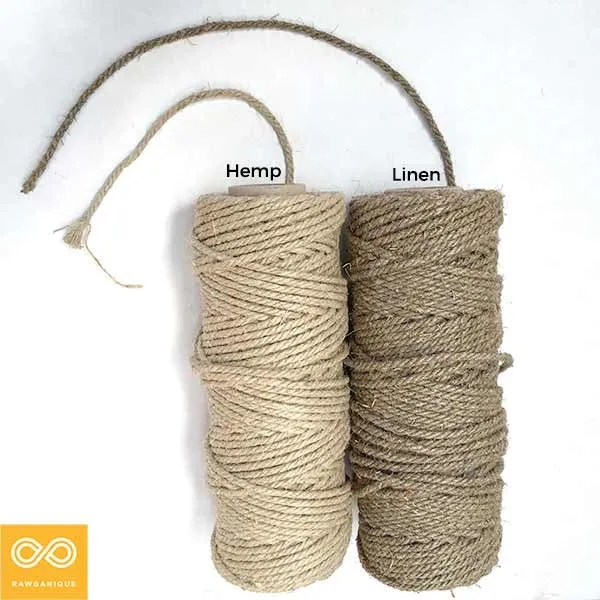 LR10A 10mm Flax Linen Rope (0.4") (2kg Roll)