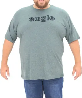 Mens Embroided Eagle Logo Tee