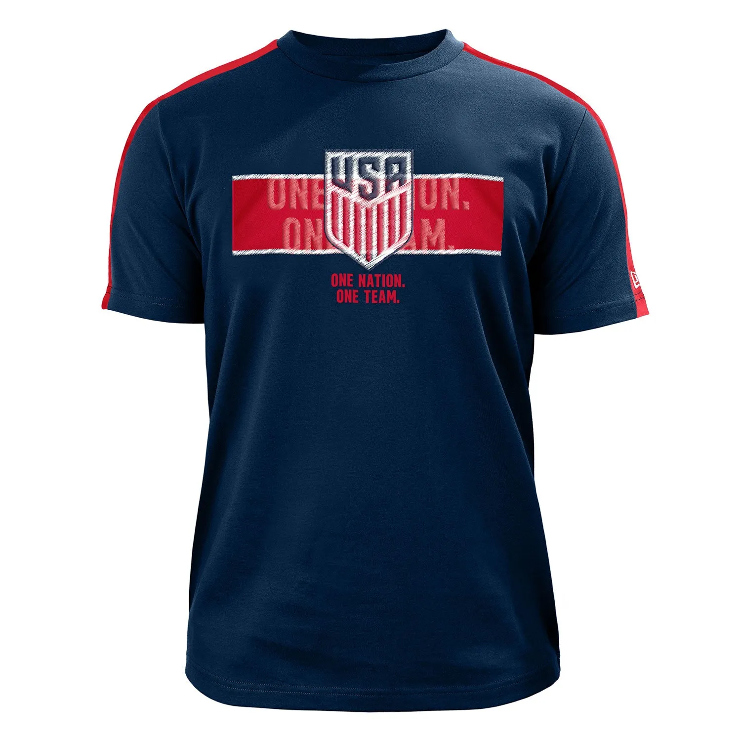 Men's New Era USA Heavy Crew Neck Tee