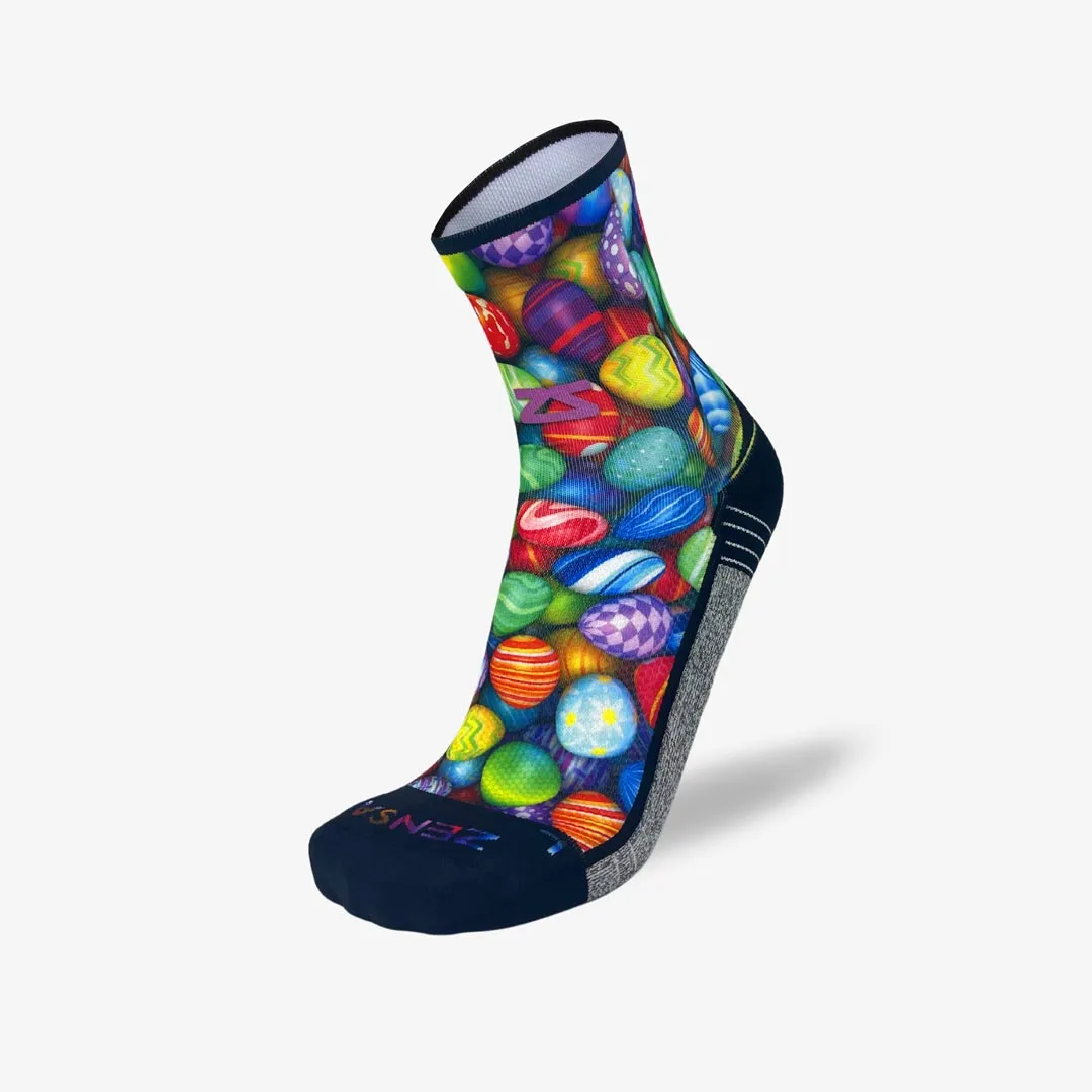 Multi-Colored Eggs Socks (Mini-Crew)