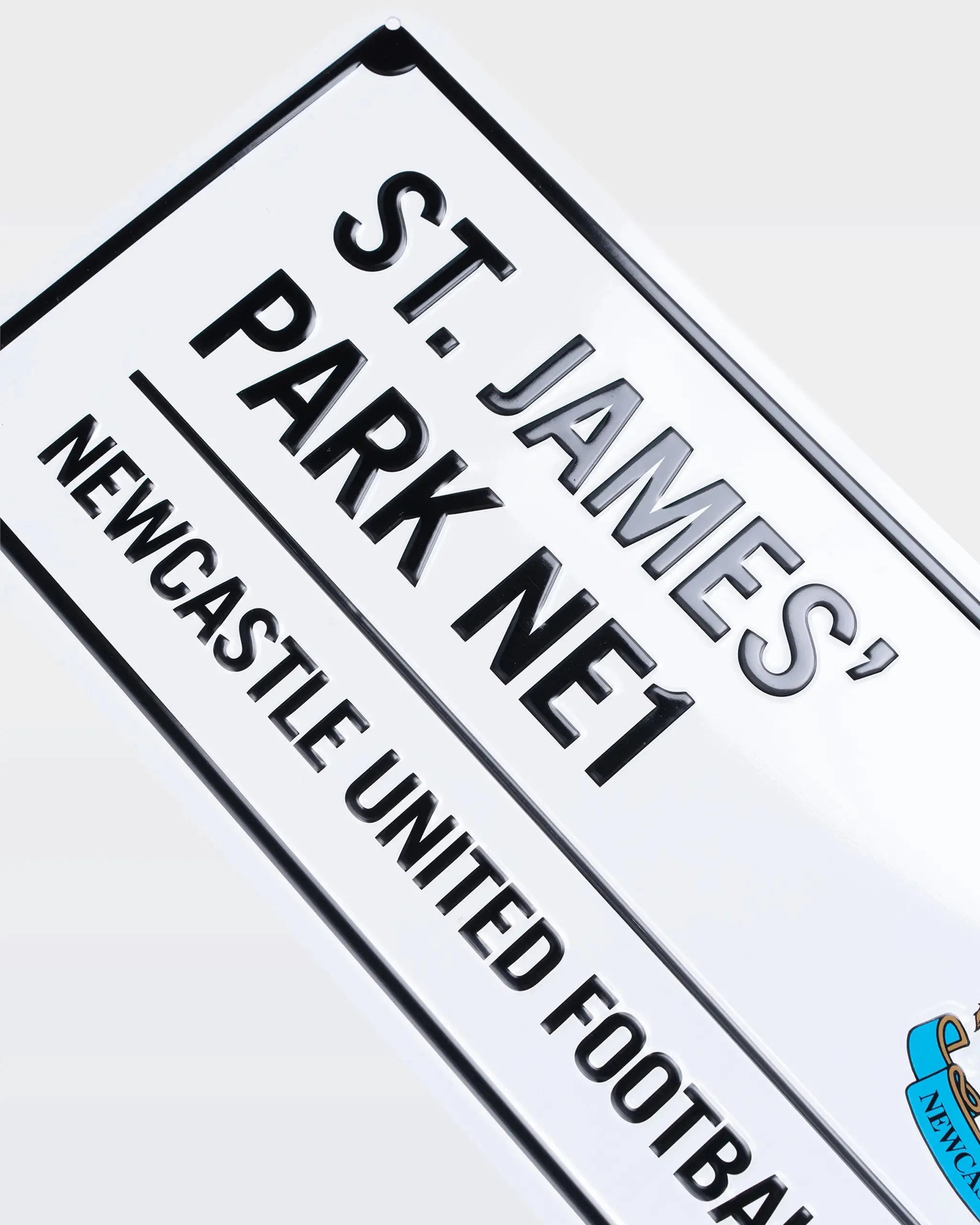 Newcastle United Classic Metal Street Sign