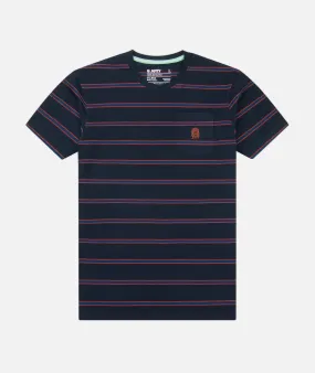 Nosara Premium Pocket Tee - Navy