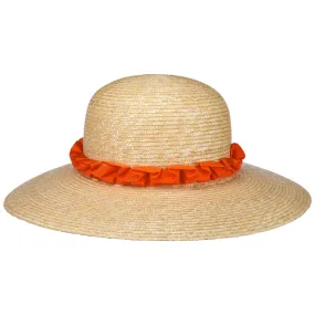 Origami Band Straw Hat by Borsalino