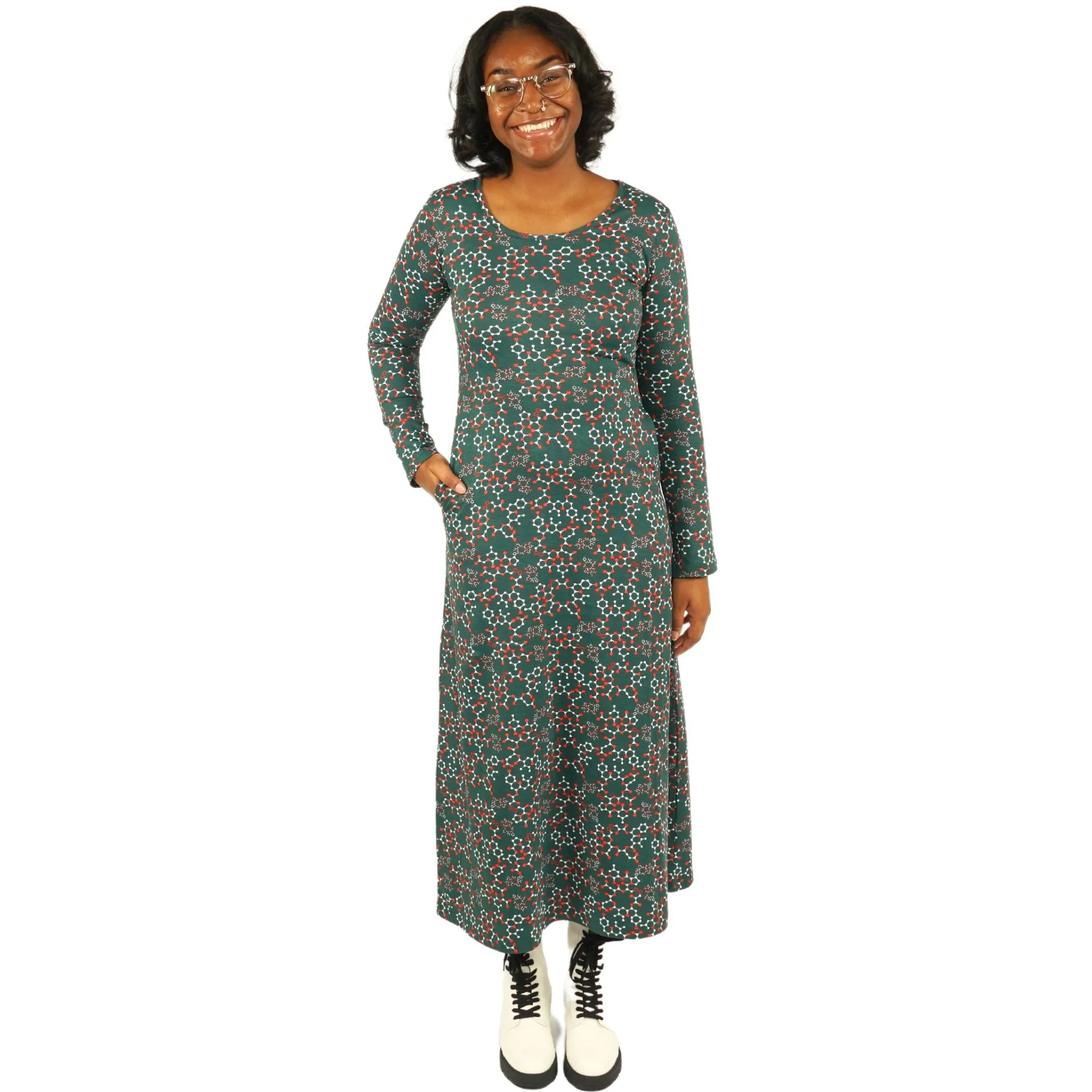 Oxytocin Long Sleeve Maxi Dress [FINAL SALE]