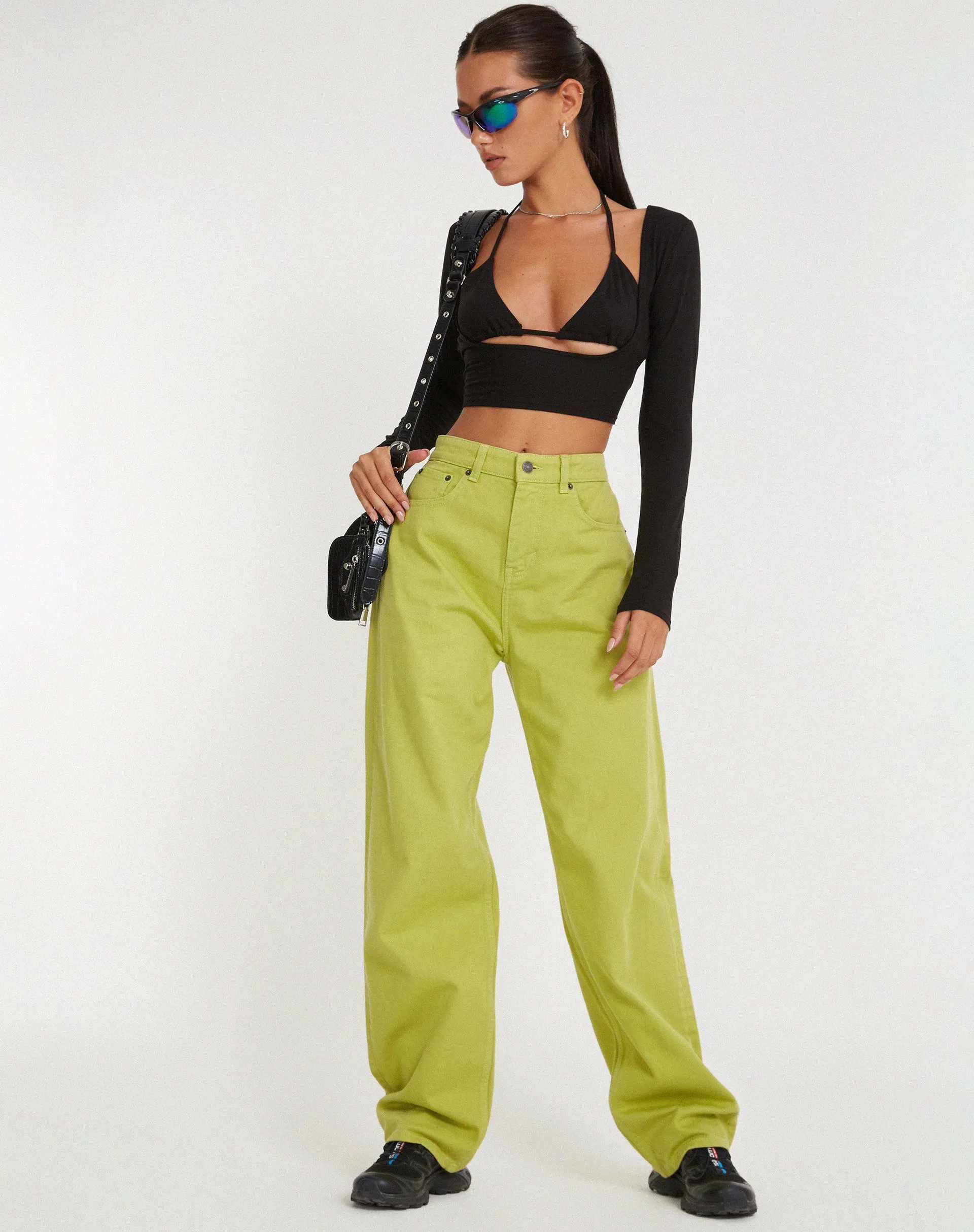 Parallel Jeans in Green Oasis