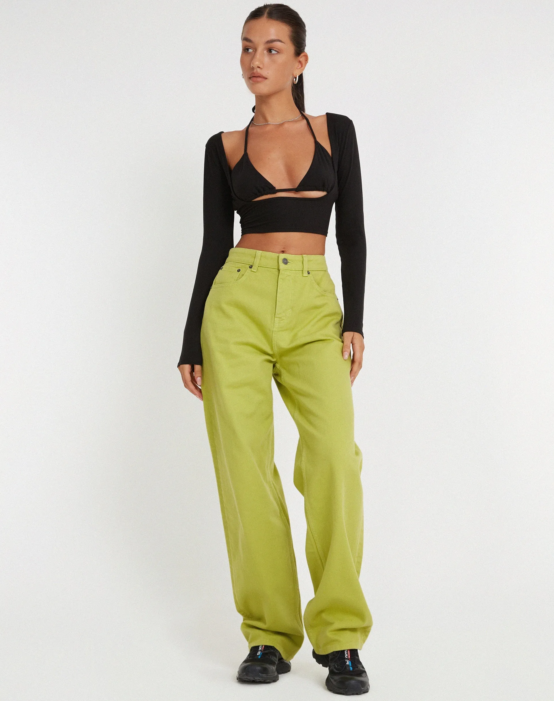 Parallel Jeans in Green Oasis