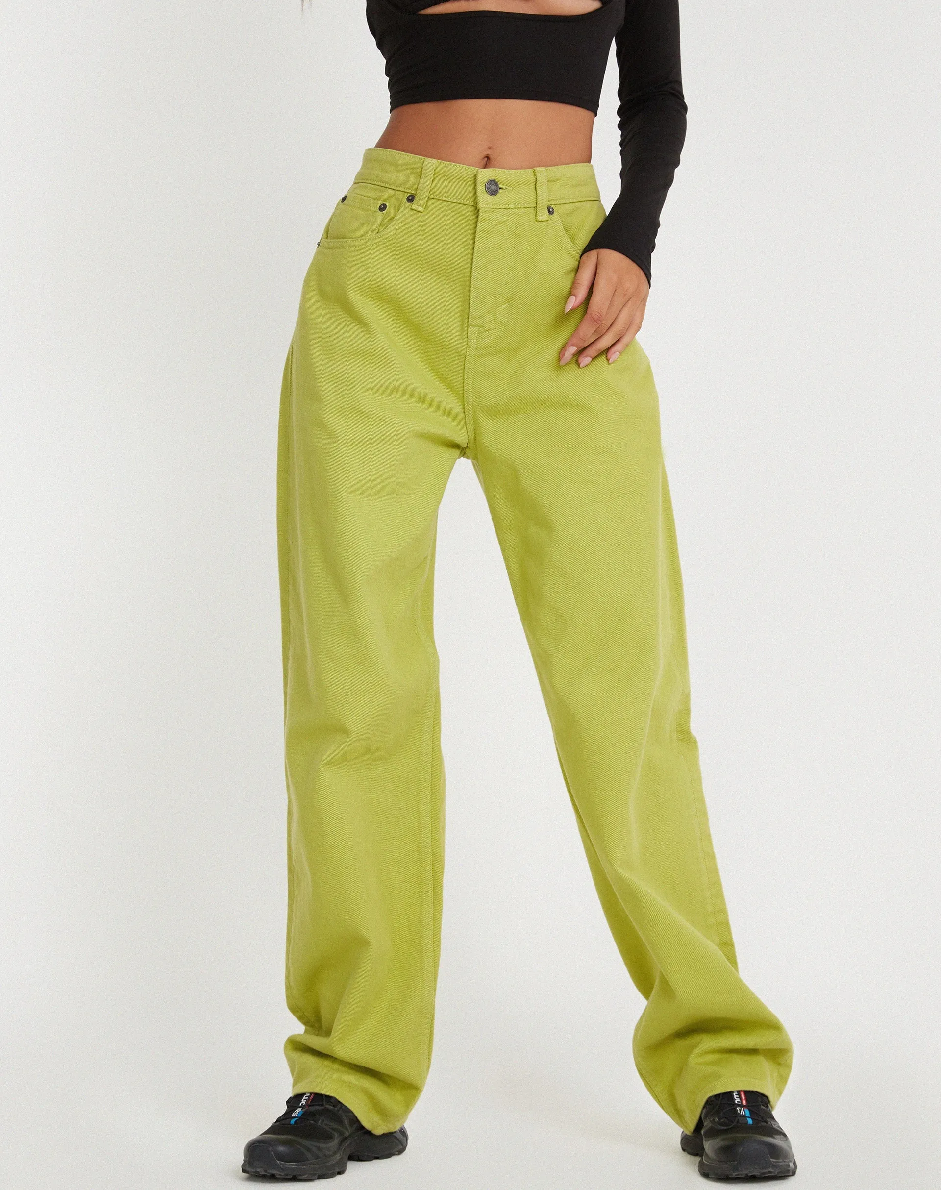 Parallel Jeans in Green Oasis