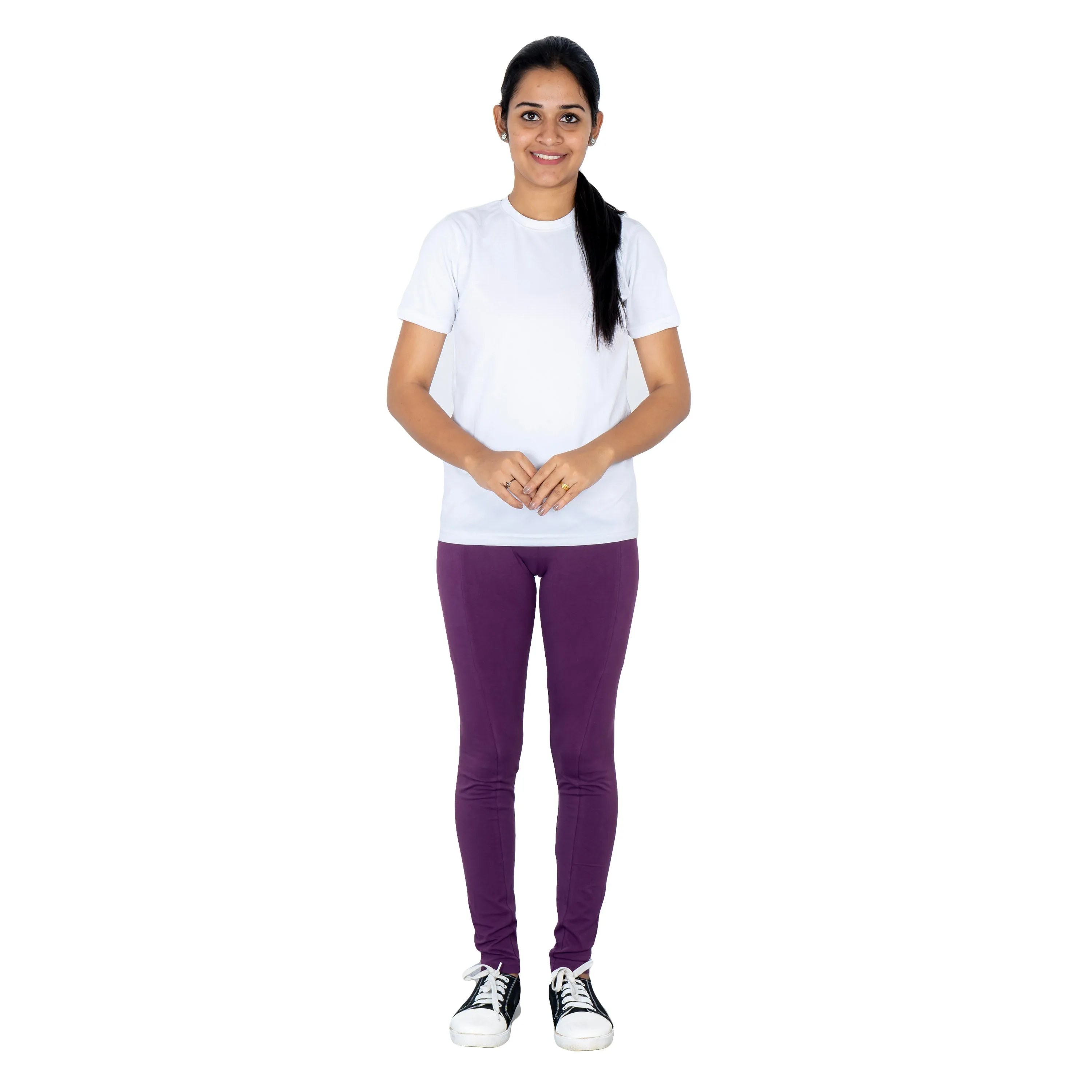 Plum Adults Leggings with Pockets