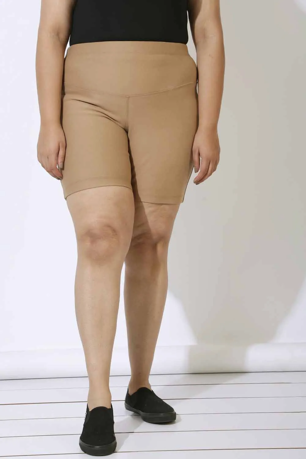 Plus Size Fawn Tummy Shaper Shorts