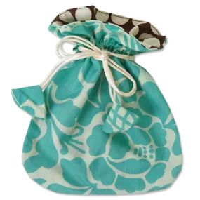 Prada Turquoise Drawstring Bag, Small - HOMEWARES