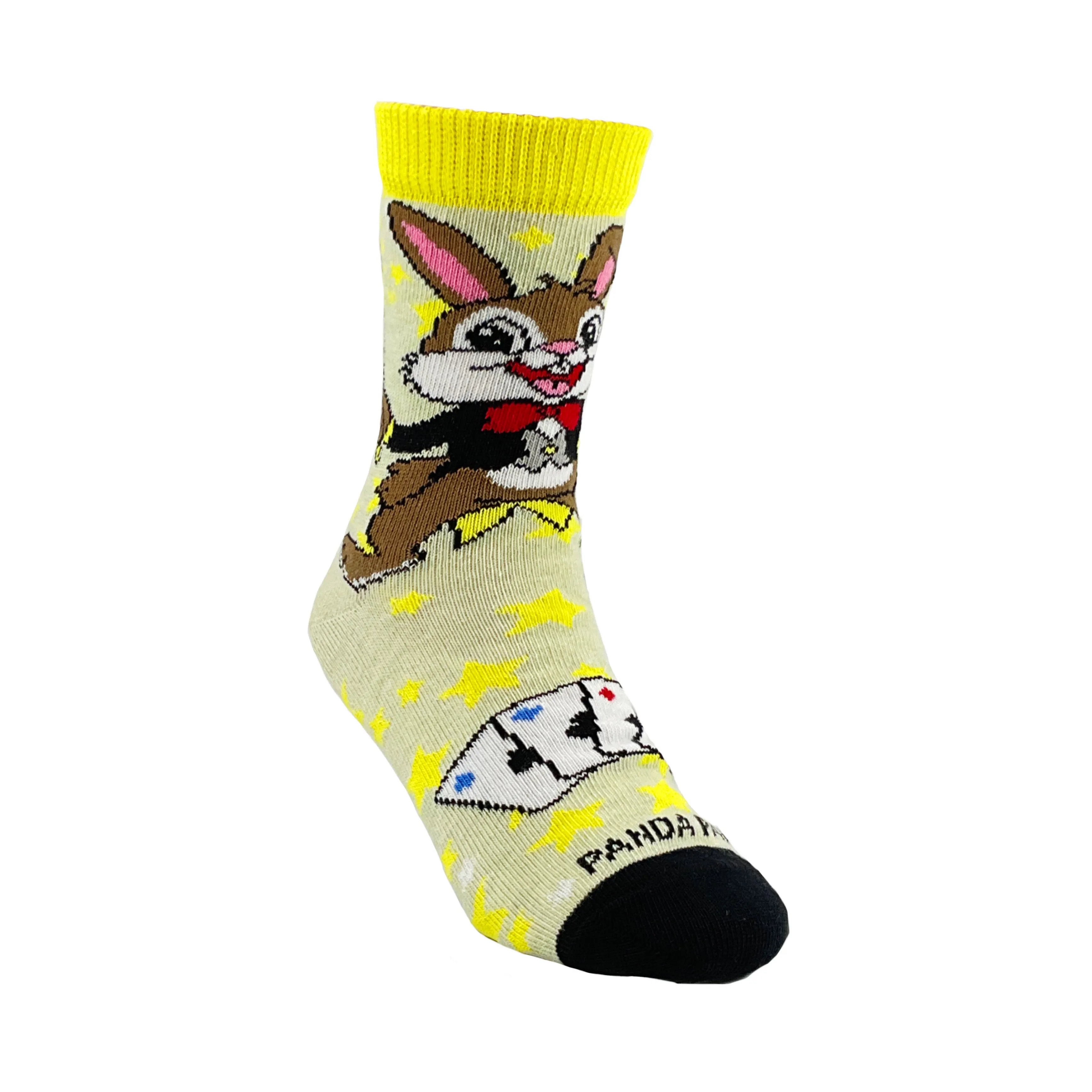 Rabbit Magician Socks from the Sock Panda (Ages 3-7)