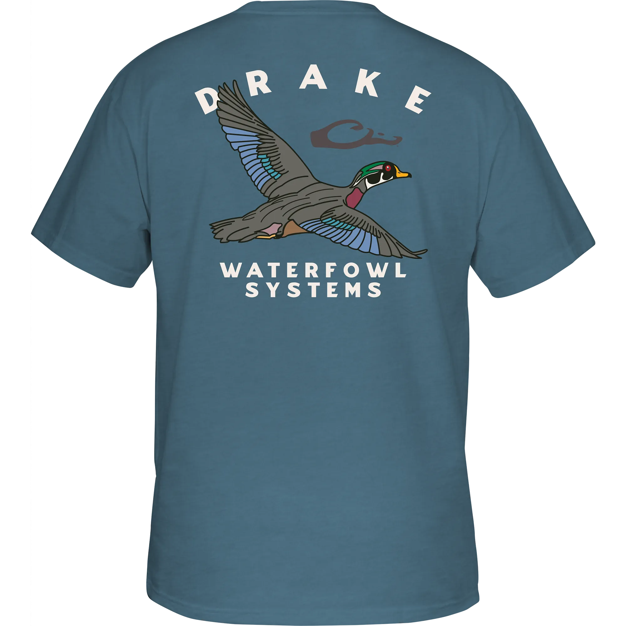 Retro Wood Duck T-Shirt