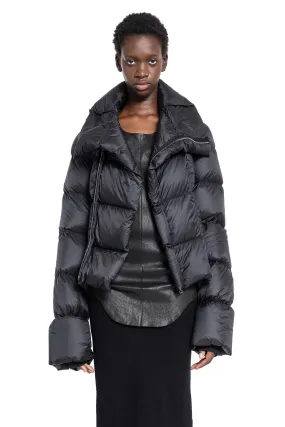 RICK OWENS WOMAN BLACK JACKETS