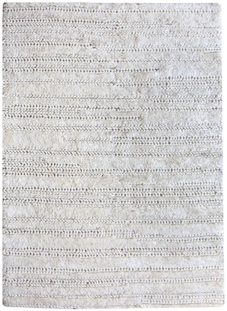 Ropas Chunky Weave Off White Rug