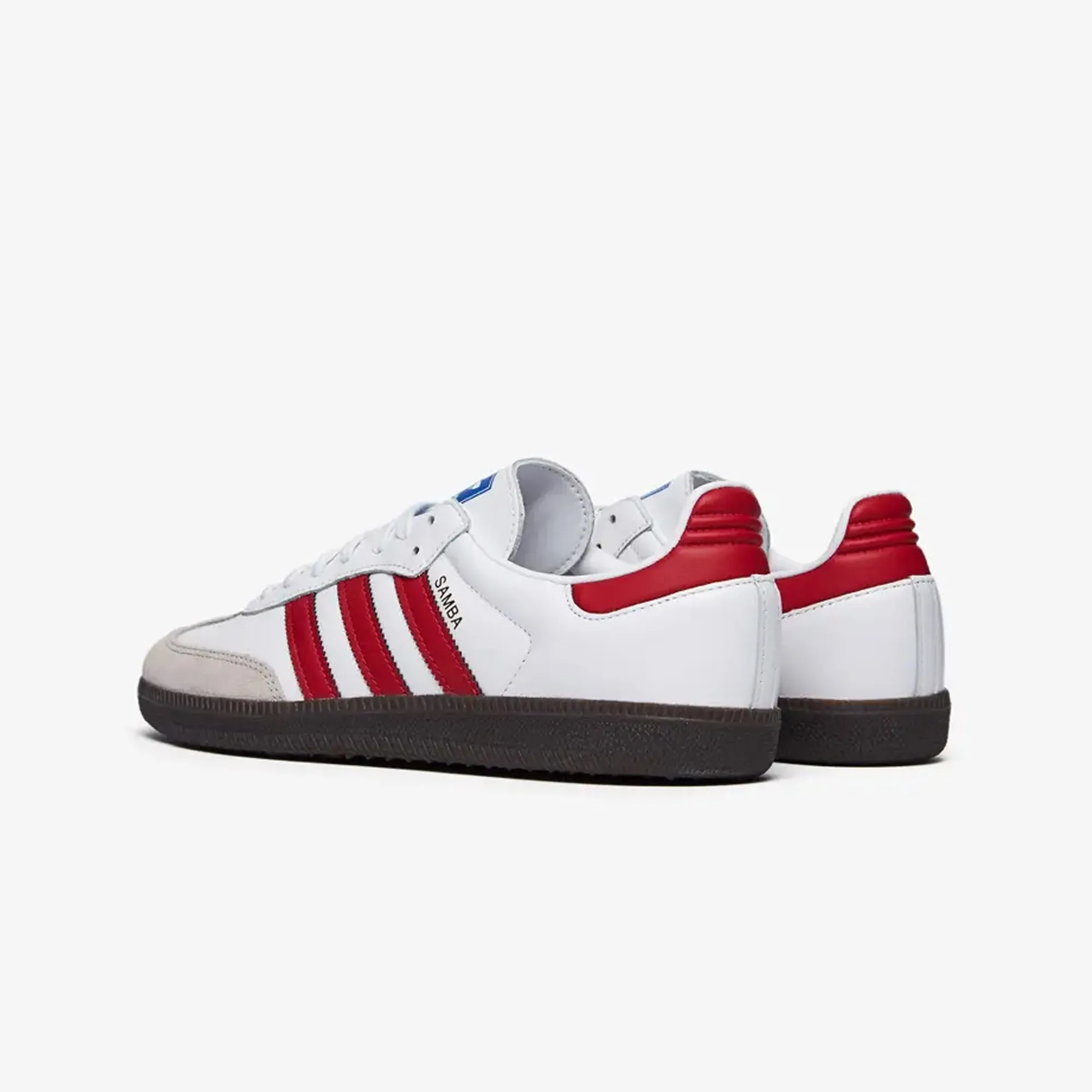 SAMBA OG 'CLOUD WHITE/BETTER SCARLET/SUPPLIER COLOUR'