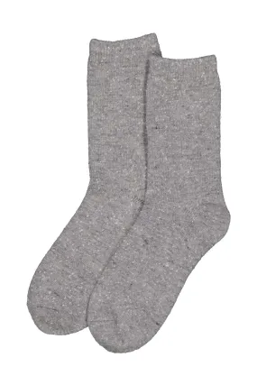 Speckled Wool Socks Grey