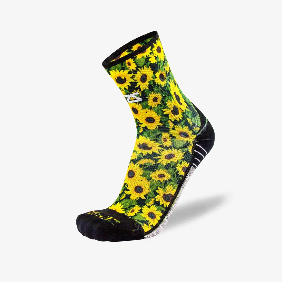 Sunflowers Socks (Mini-Crew)