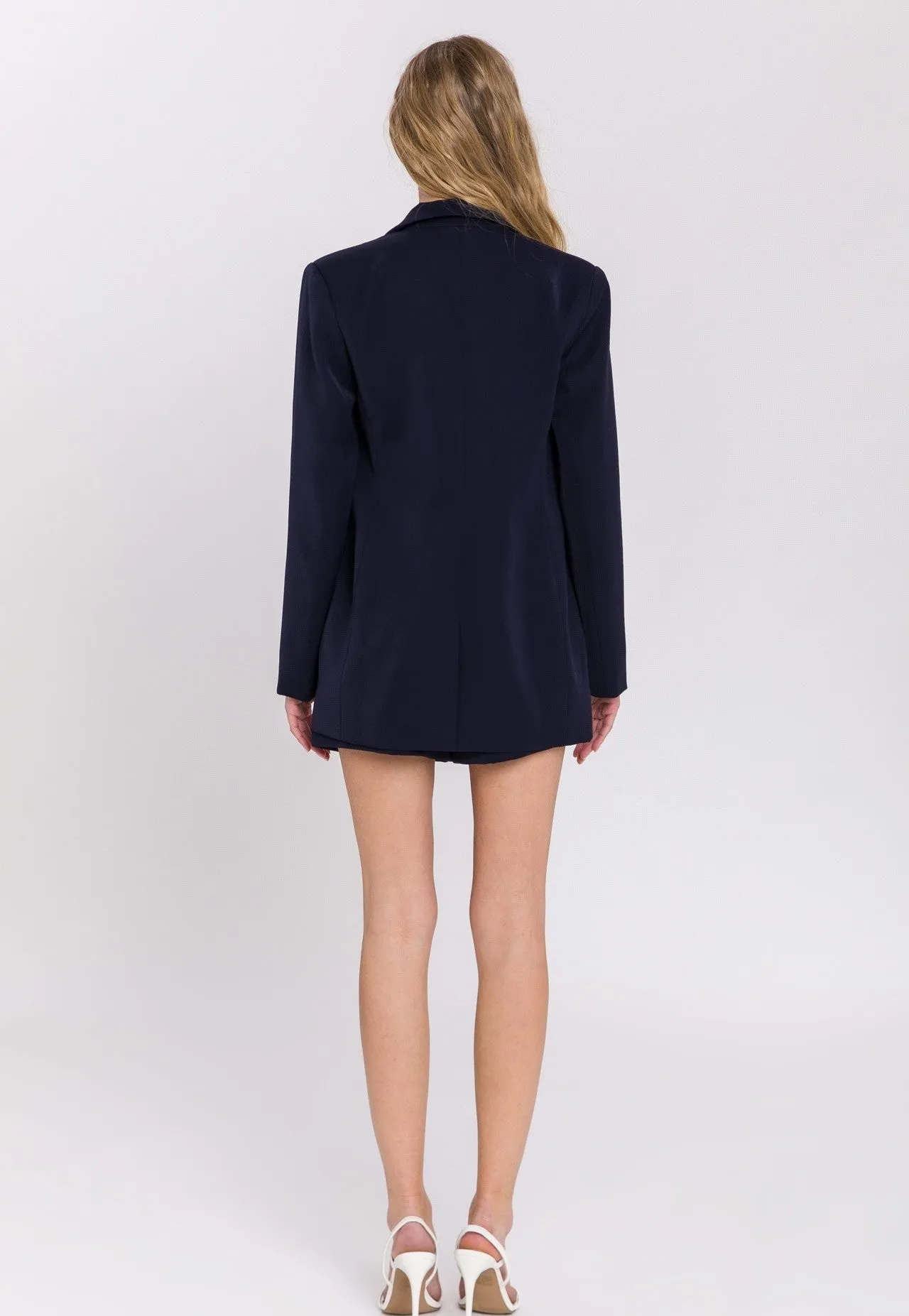 TAILORED SINGLE BUTTON BLAZER