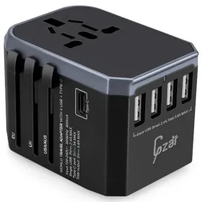 Universal Travel Adapter | Multi-Plug Power, USB Charger, and Plug Adapter